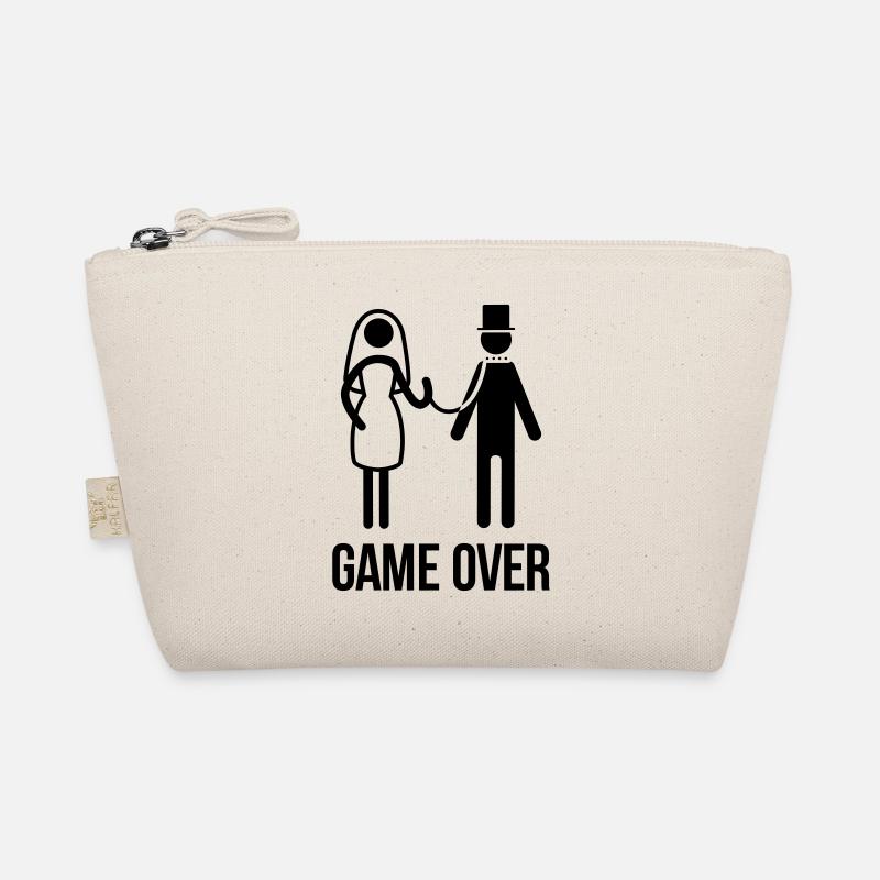 Stag night bachelor party - Organic Pouch - nature