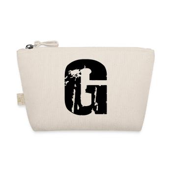 G - Buchstabe - Bio-Täschchen - Natur - Vorne