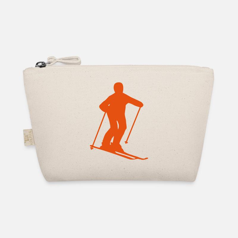 Ski - Bio-Täschchen - Natur