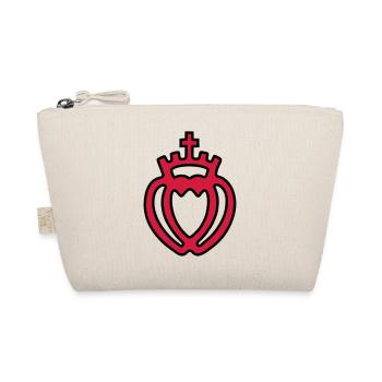 coeur vendeen coeur croix couronne fidélité couple - Trousse biologique - nature - Devant