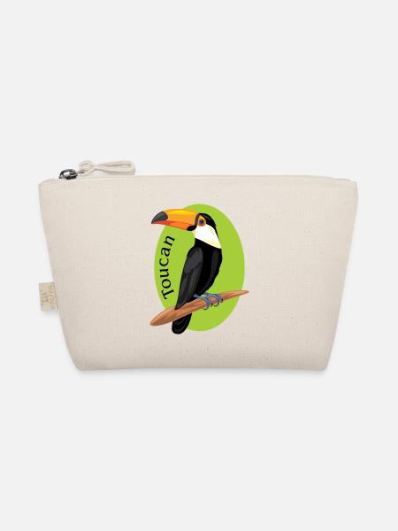Toucan - Organic Pouch - nature - Front