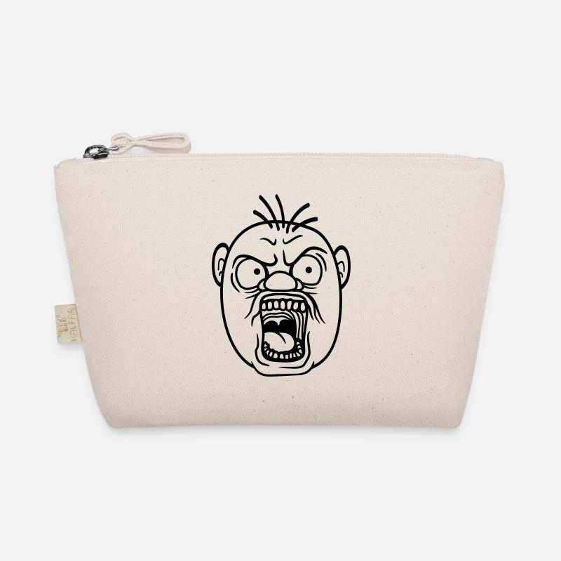 schreien mann boese bruellen wuetend sauer veraerg Bio-Täschchen