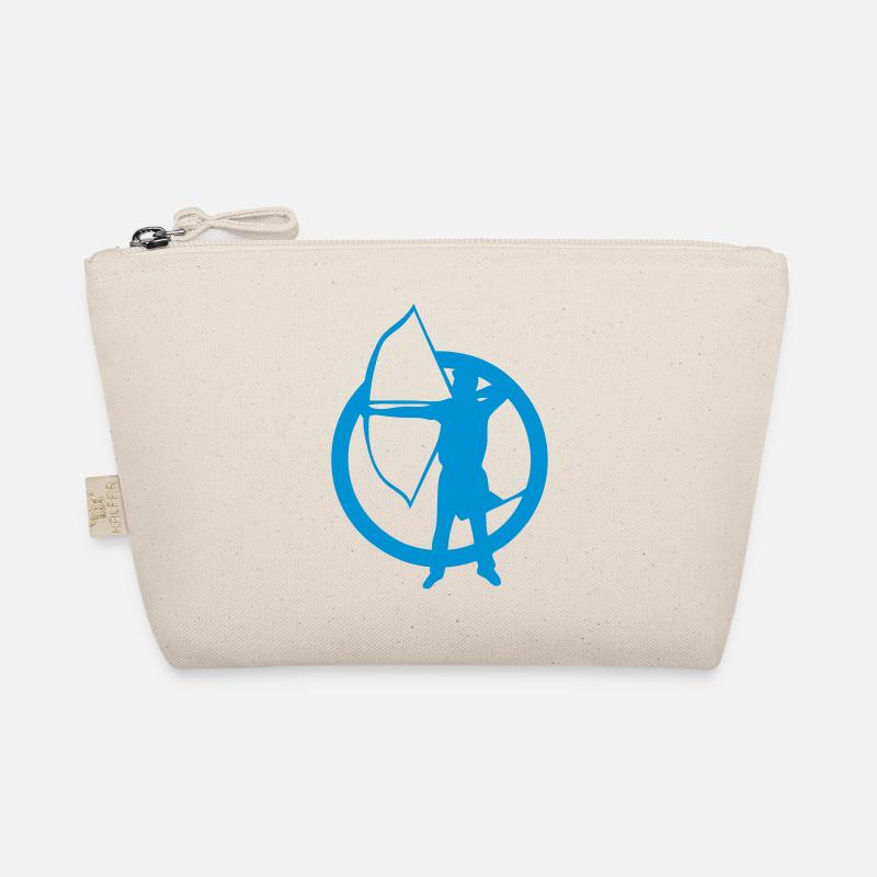 archery archery logo archer 9 Organic Pouch