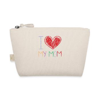 I Love My Mom - Organic Pouch - nature - Front