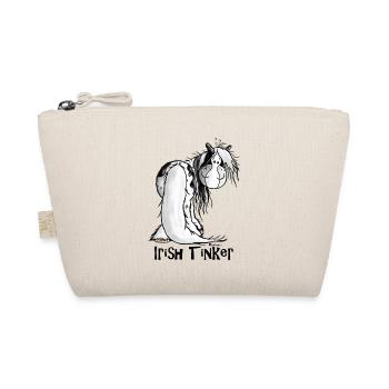 Niedlicher Irish Tinker - Gypsy Cob - Bio-Täschchen - Natur - Vorne