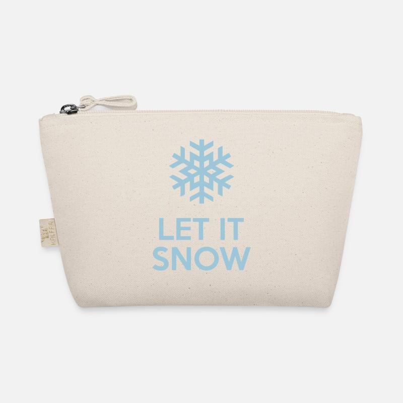 Let It Snow - Organic Pouch - nature