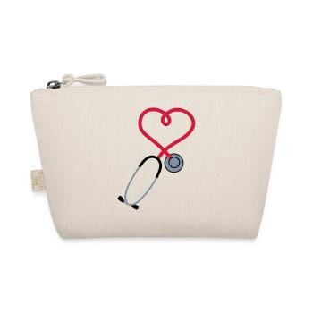stethoscope_sp7 - Organic Pouch - nature - Front