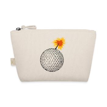 golfbombe - Bio-Täschchen - Natur - Vorne