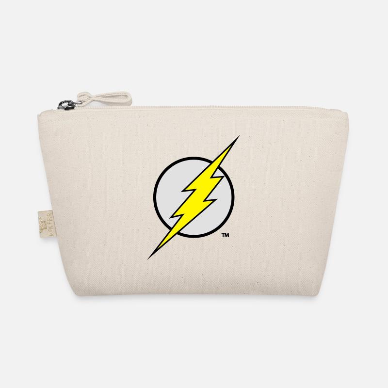 Justice League Flash Logo - Organic Pouch - nature