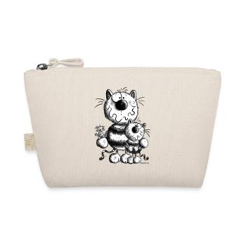 Sweet Cat Family - Organic Pouch - nature - Front