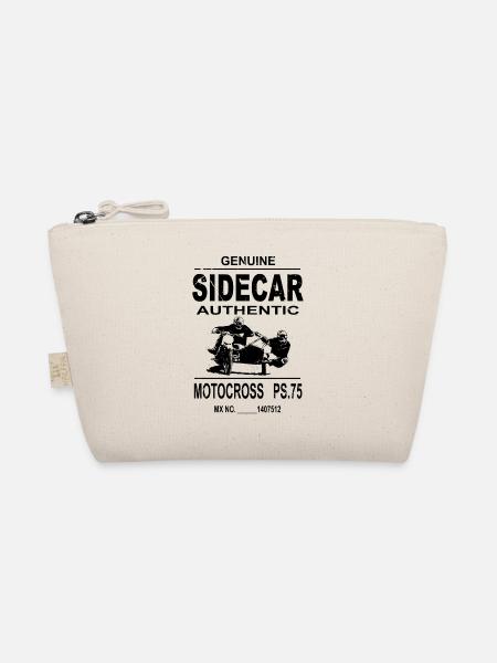 Sidecar Moto Cross - Bio-Täschchen - Natur - Vorne