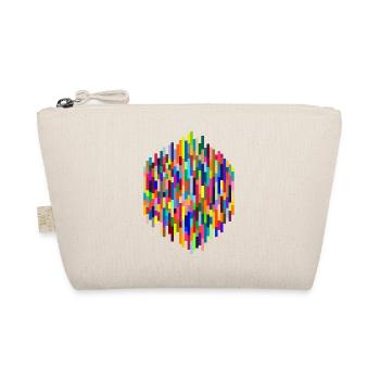 Colourful Bars - Organic Pouch - nature - Front