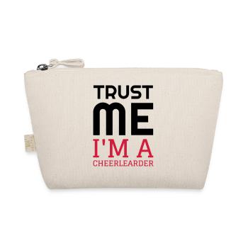 Cheerleader Cheerleading Dance Sport Twirling - Organic Pouch - nature - Front