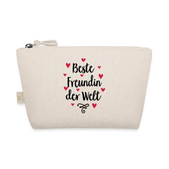 Beste Freundin der Welt - Bio-Täschchen - Natur - Vorne