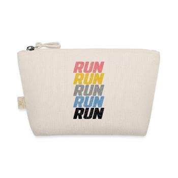Run Run Run - Organic Pouch - nature - Front