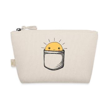 Sunshine in my pocket!, sun, summer, feeling, fun - Organic Pouch - nature - Front