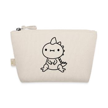 bébé kawaii drache - Trousse biologique - nature - Devant