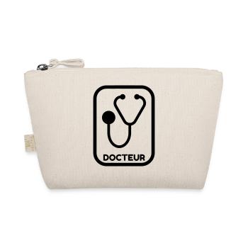 Arzt / Medizin / Ärztin / doctor - Bio-Täschchen - Natur - Vorne