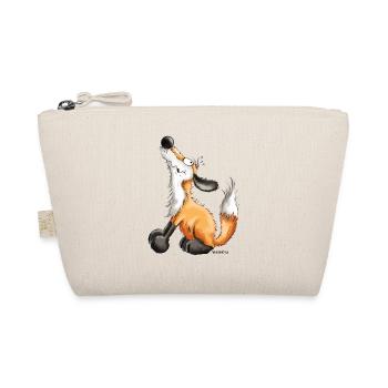 Funny Fox - Foxes - Animal - Comic - Cartoon - Art - Organic Pouch - nature - Front