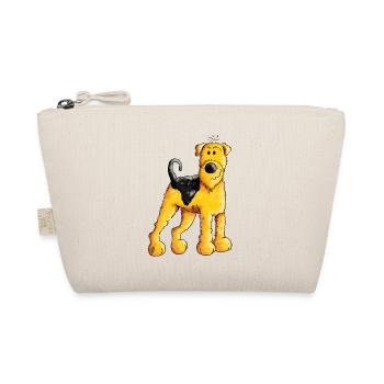 Drôle Airedale Terrier - Chien - Cadeau - Trousse biologique - nature - Devant