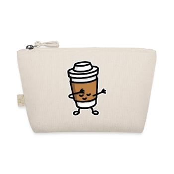 Dab / dabbing cardboard coffee cup - Trousse biologique - nature - Devant
