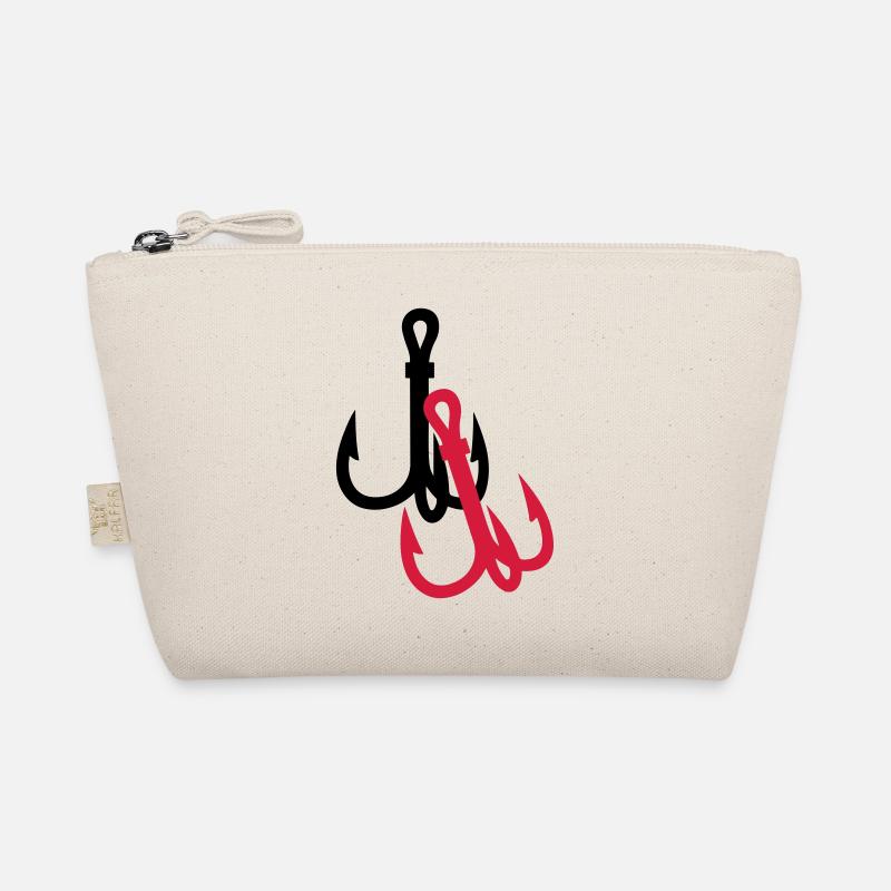 fishing hooks Bio-Täschchen