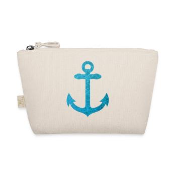anchor of waves and sea - Organic Pouch - nature - Front