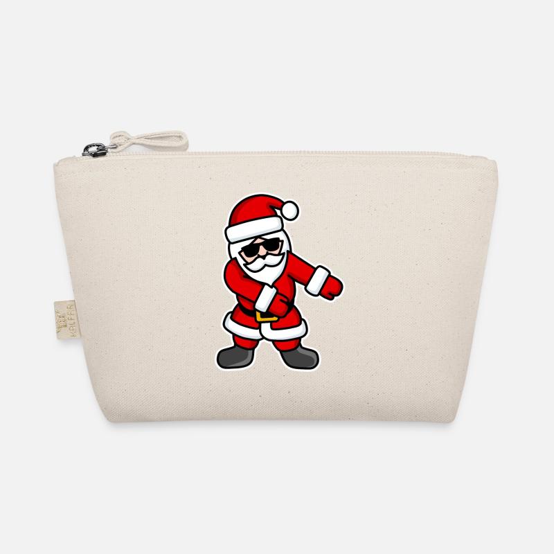 Floss dance Flossing cool Santa Claus Christmas Organic Pouch