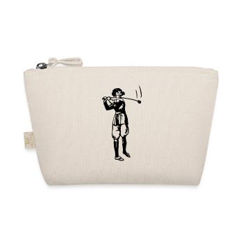 Golf - Golfen - Golfer - Organic Pouch - nature - Front