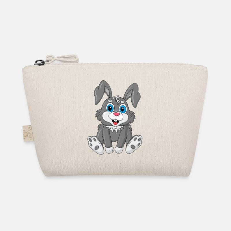 Doux Lapin Yeux Bleus Trousse biologique
