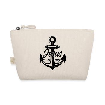 JESUS MY ANCHOR SOUL - Organic Pouch - nature - Front