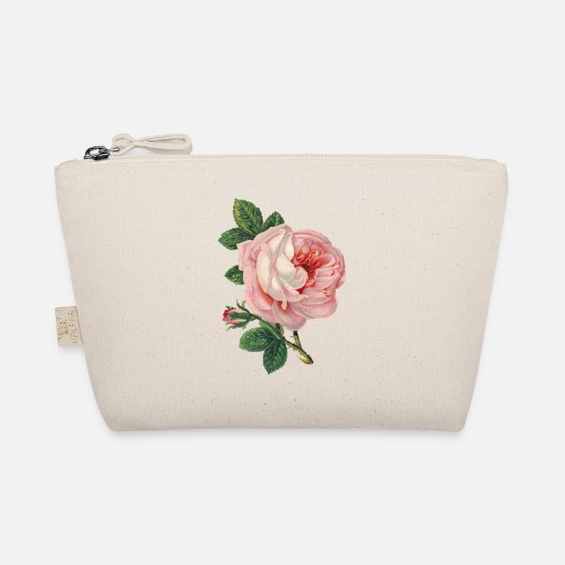 Pink Rose! Gift Idea Organic Pouch