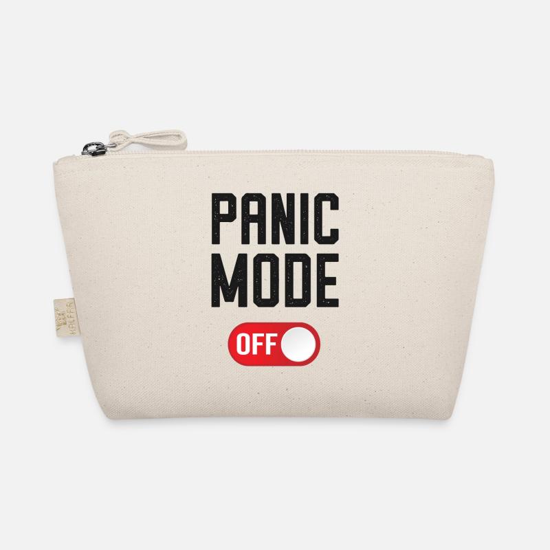 Don't panic mode virus check gift relax Organic Pouch