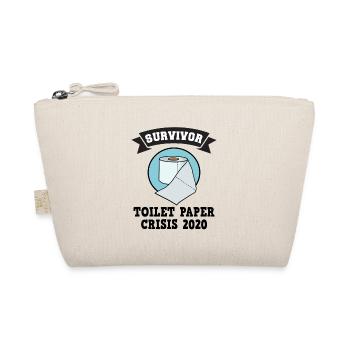 Survivor Toilet Paper Corona Virus toilet paper - Organic Pouch - nature - Front