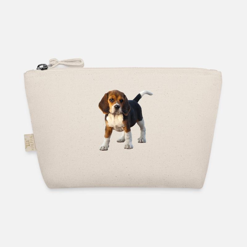 Beagle - Bio-Täschchen - Natur