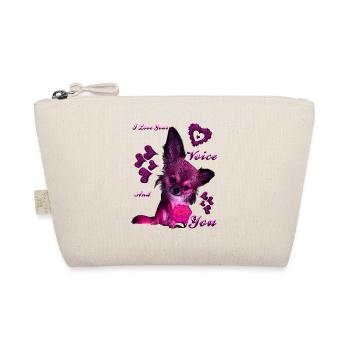 Cadeau chihuahua chien mignon - Trousse biologique - nature - Devant
