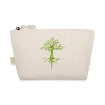 trees tree nature nature symbol forest forest logo - Organic Pouch - nature - Front