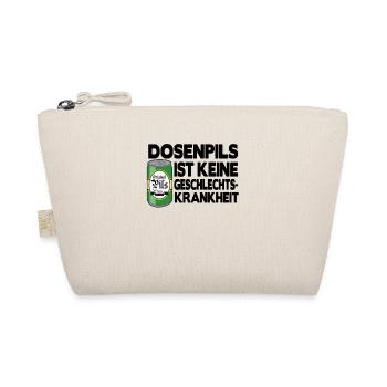 Dosenpils keine Geschlechtskrankheit lustig Spruch - Bio-Täschchen - Natur - Vorne