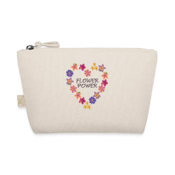 Flower power flowers summer spring colorful - Organic Pouch - nature - Front
