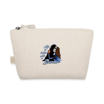 Life is better with a Berner | Yolo-Artwork - Bio-Täschchen - Natur - Vorne