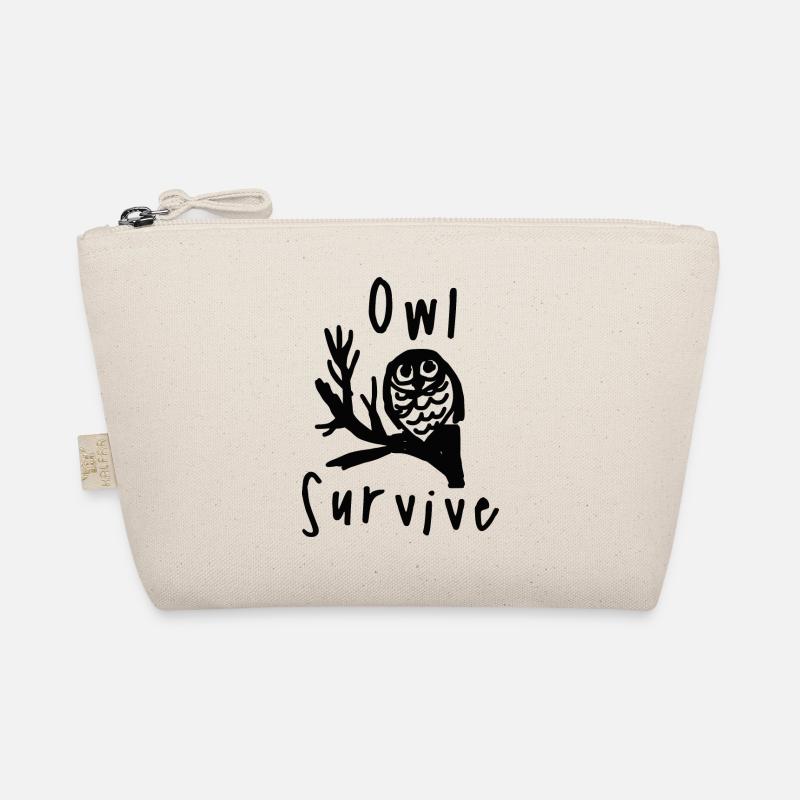 Owl Survive Organic Pouch