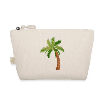 palm tree palm trees 15062 W - Organic Pouch - nature - Front