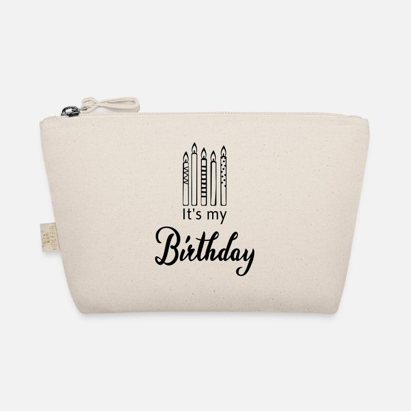 It's my birthday - Organic Pouch - nature