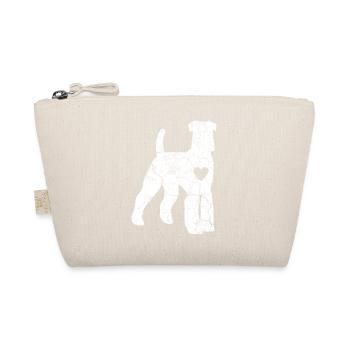 Hund Schnauzer - Bio-Täschchen - Natur - Vorne