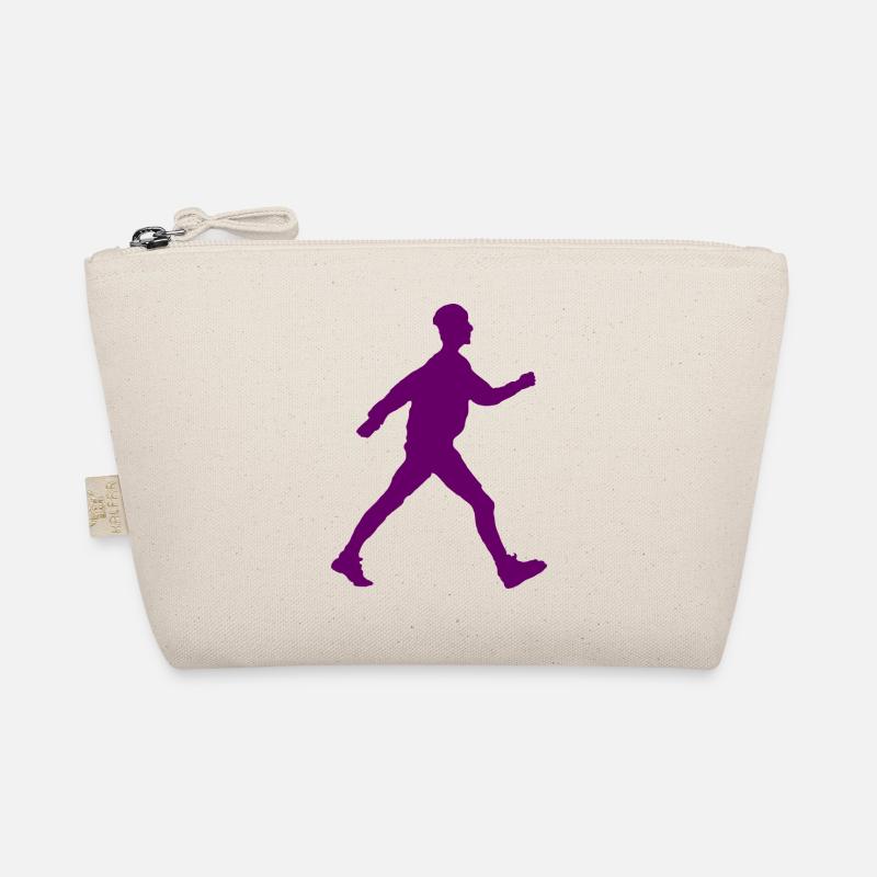 Walker shadow image purple Organic Pouch