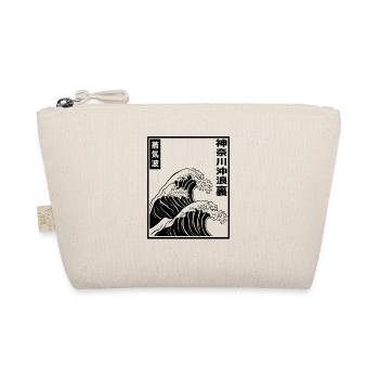 Vaporwave Aesthetic Big Wave Japan Style Art Art - Organic Pouch - nature - Front
