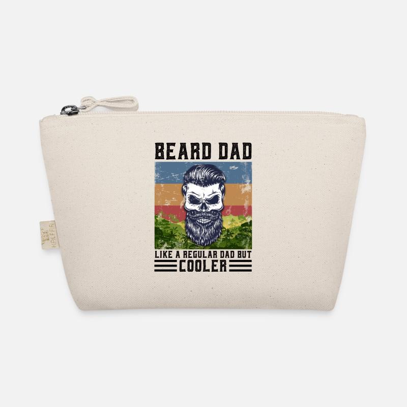 Beard Dad Like Regular Dad But Cooler Organic Pouch