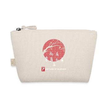 Sieben Tugenden der Samurai japanische Schrift - Bio-Täschchen - Natur - Vorne