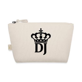 DJ crown logo - Organic Pouch - nature - Front