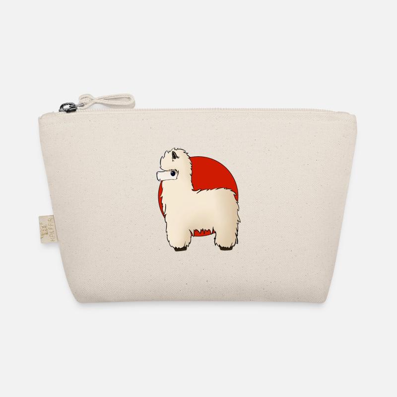 Fluffy alpaca Organic Pouch